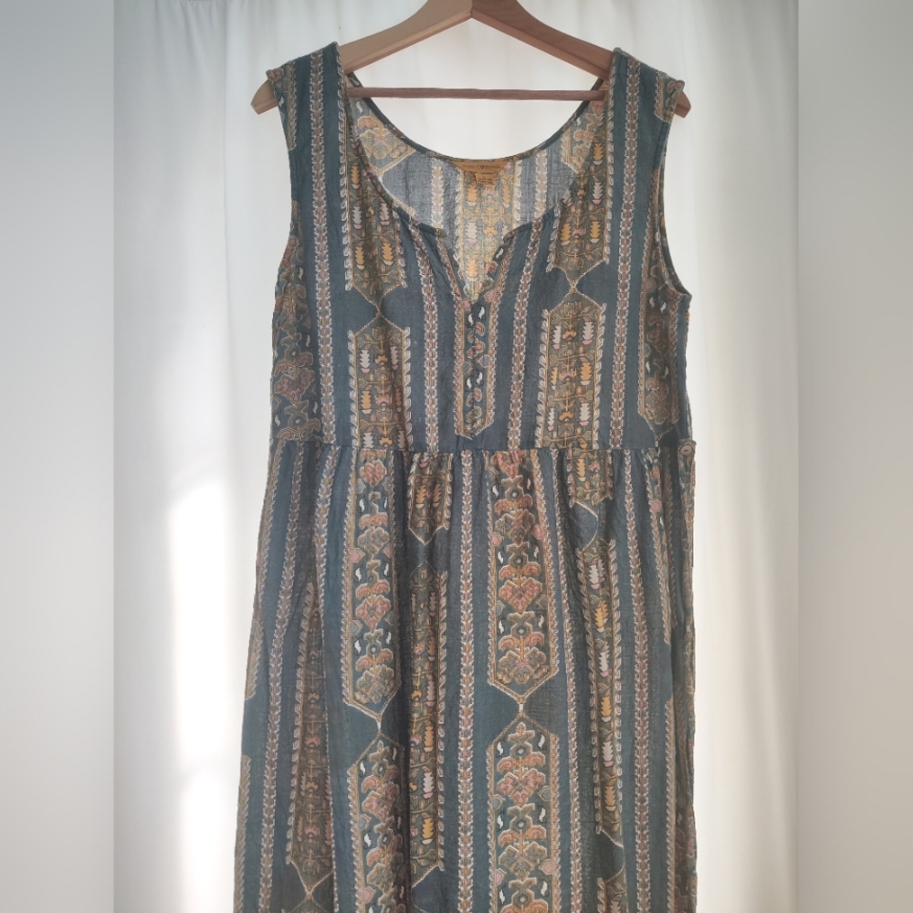 April Cornell Sleeveless Maxi Dress